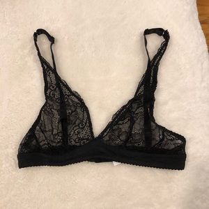 Brandy Melville lace unlined bralette